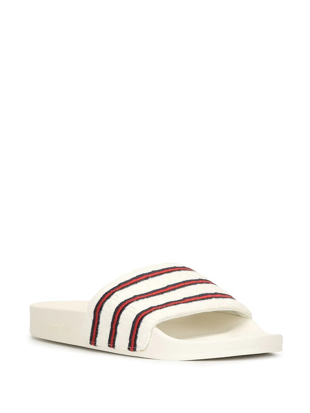 Adilette cable-knit slides - 2