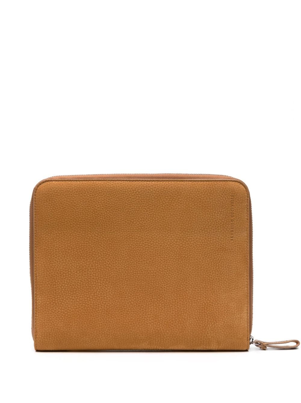 nubuck-leather iPad case - 1