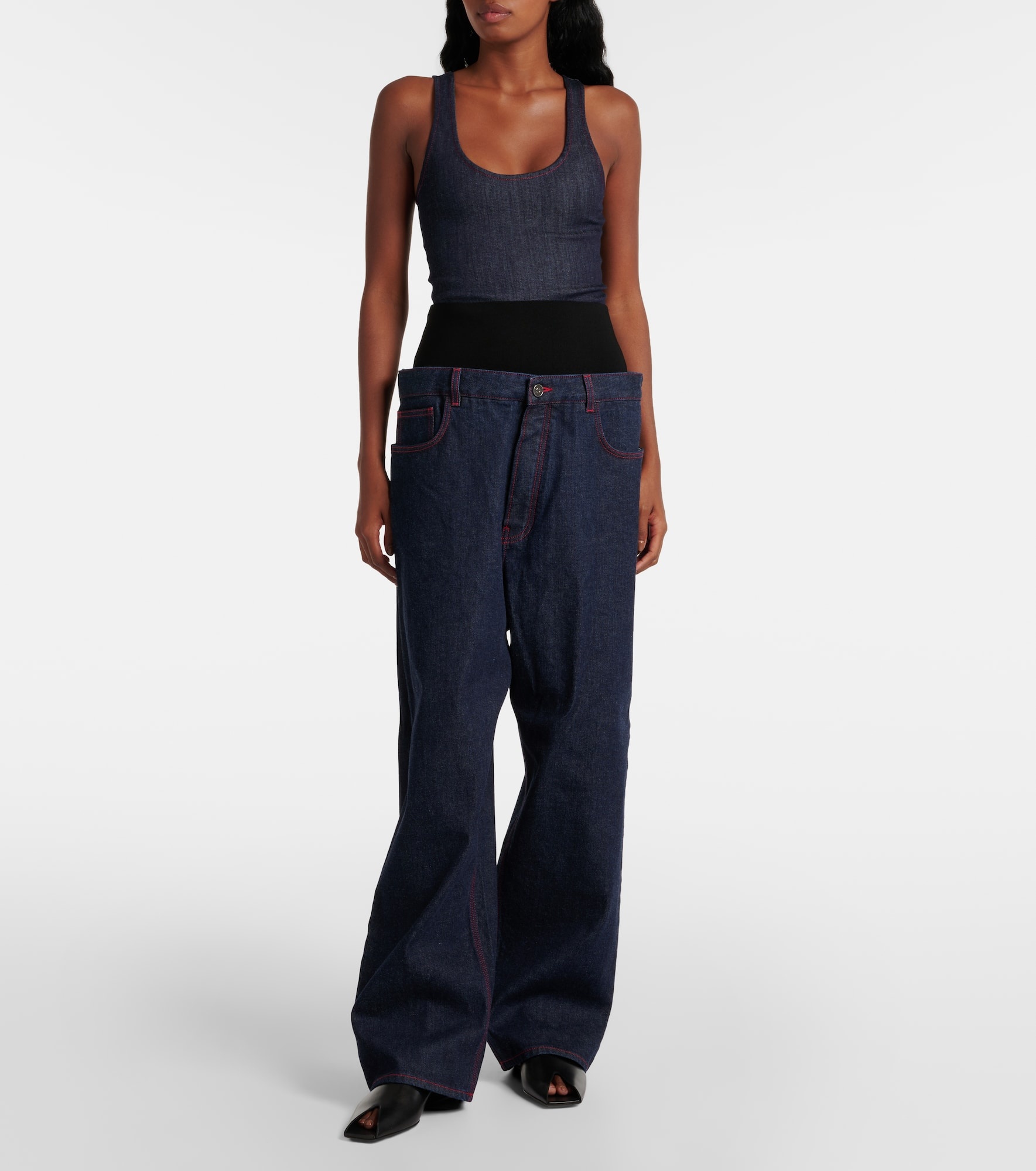Denim bodysuit - 2