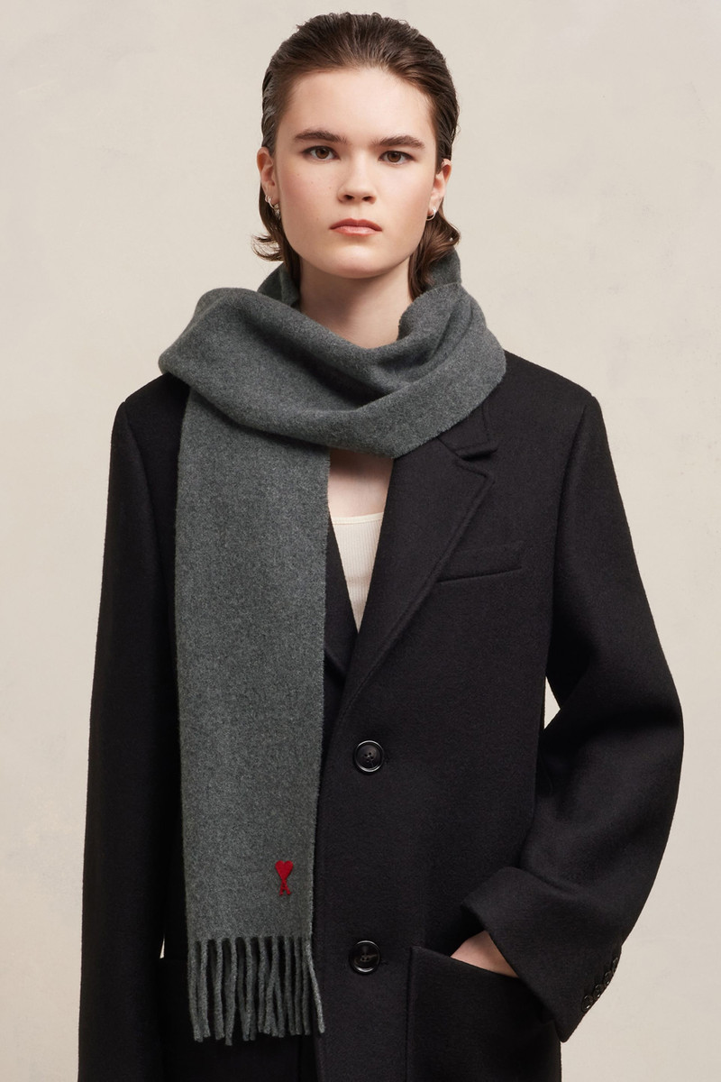 AMI Paris Ami De Coeur Scarf outlook