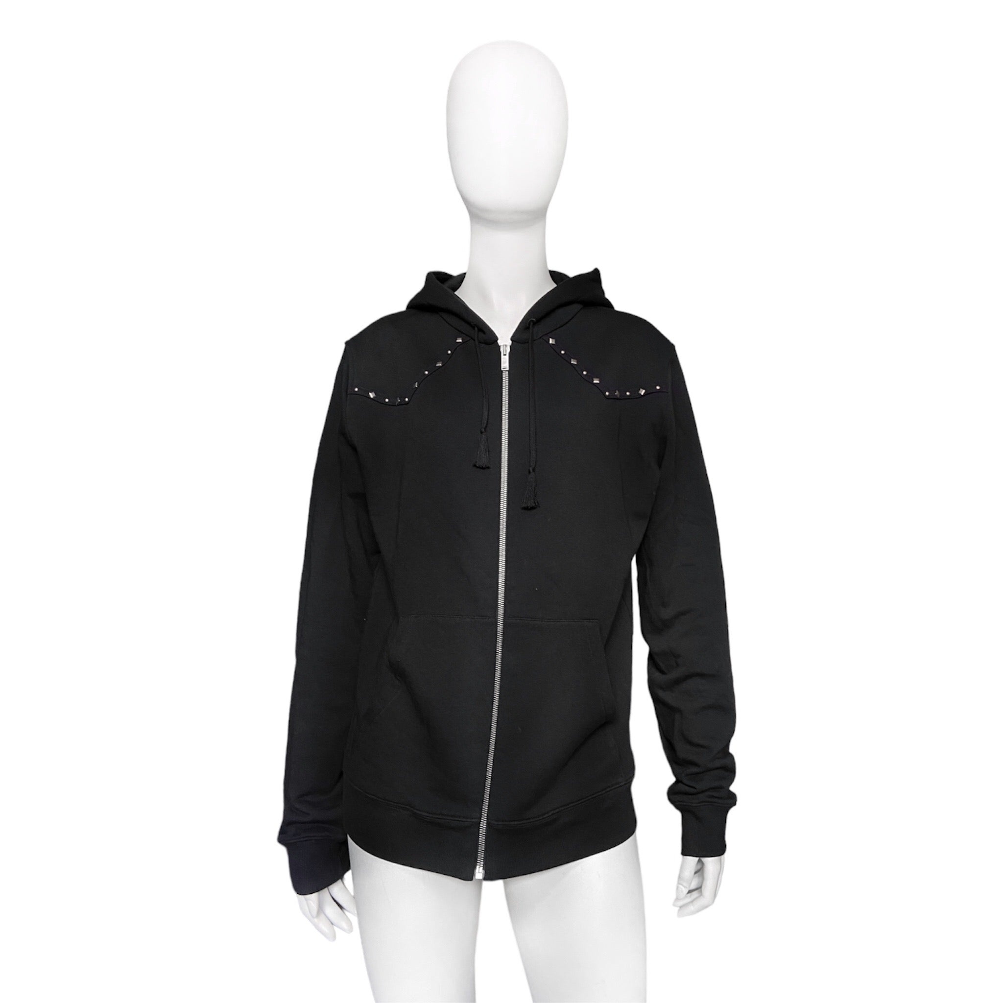 Saint Laurent studded western hoodie jacket S - 3