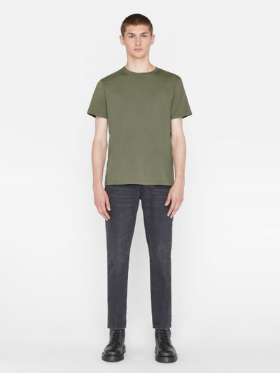 FRAME FRAME Logo Tee in Khaki Green outlook