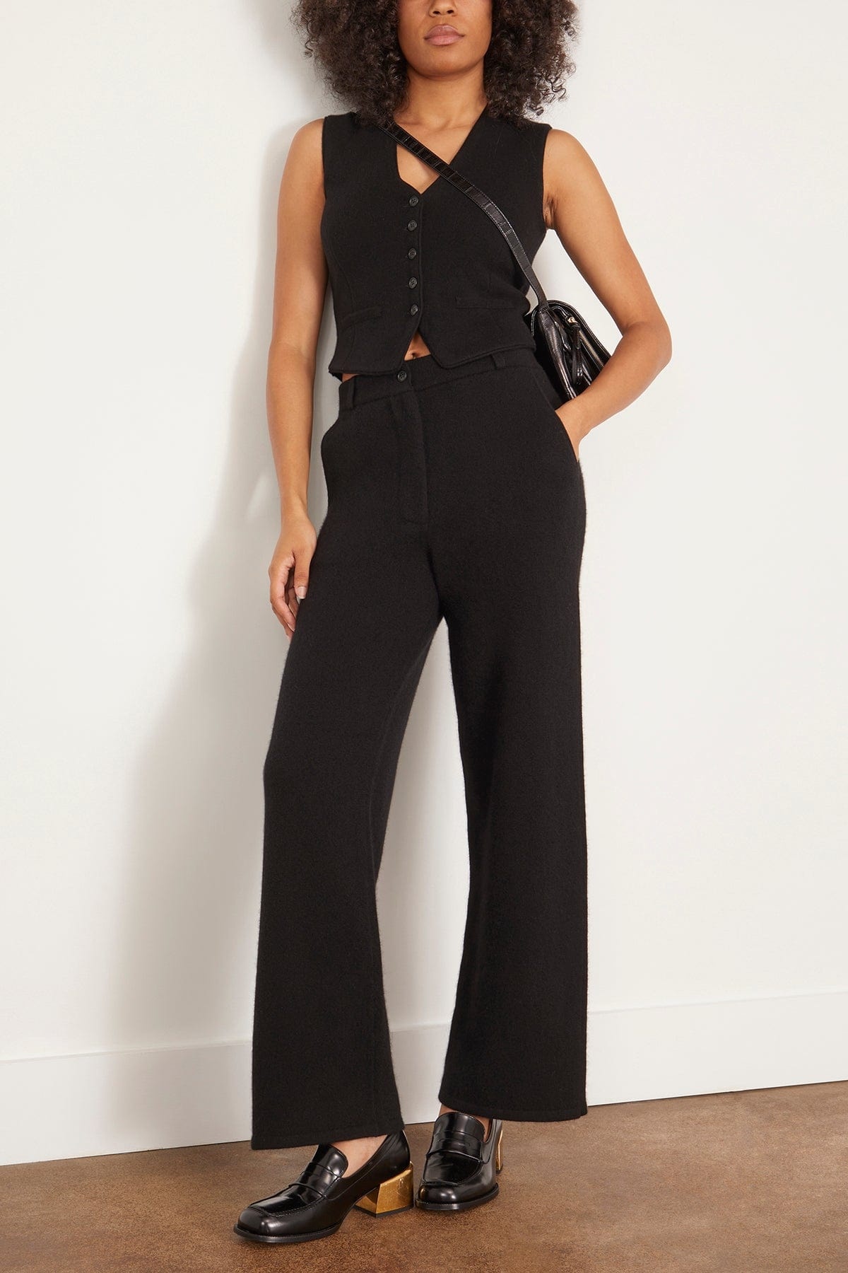 Tailored Pant in Black - 2