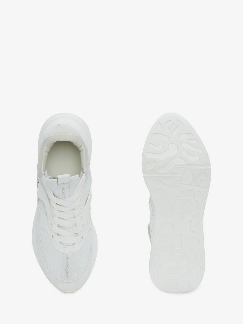 Oversized Runner in White - 4