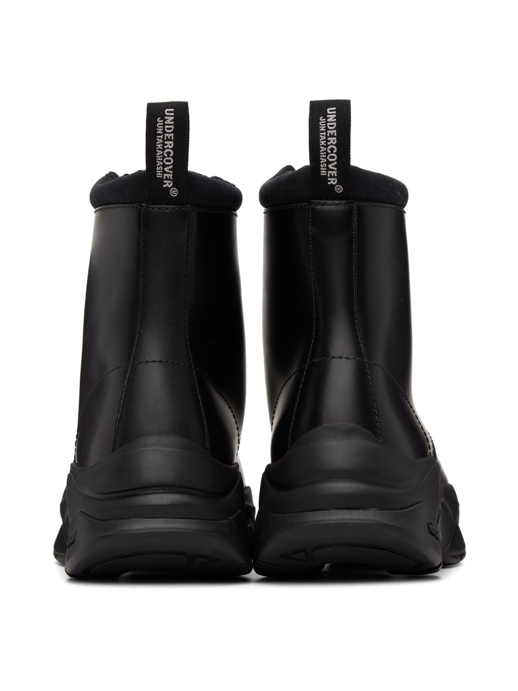 Black Polished Boots - 2