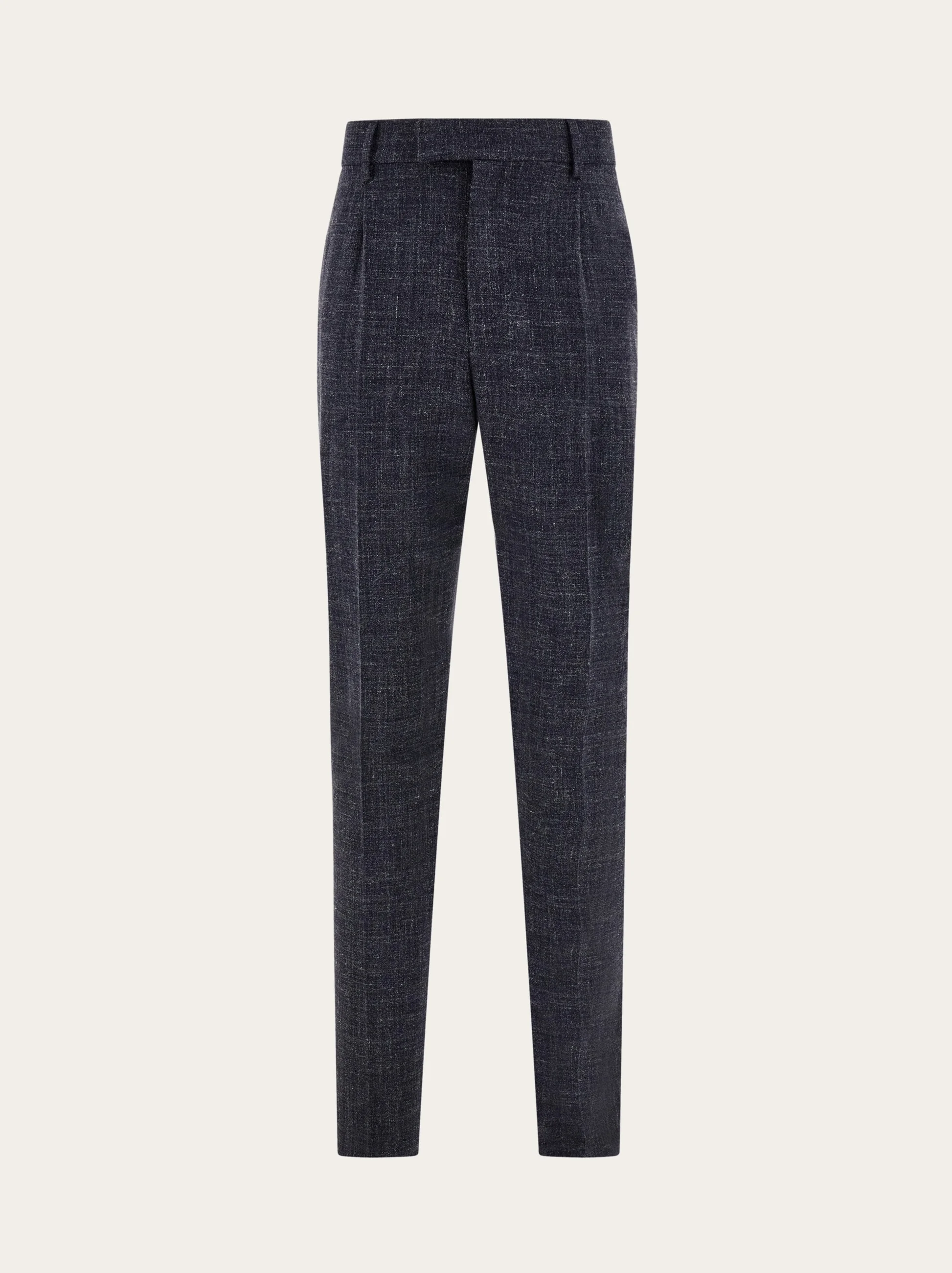 Silk and wool tailored trouser - 1