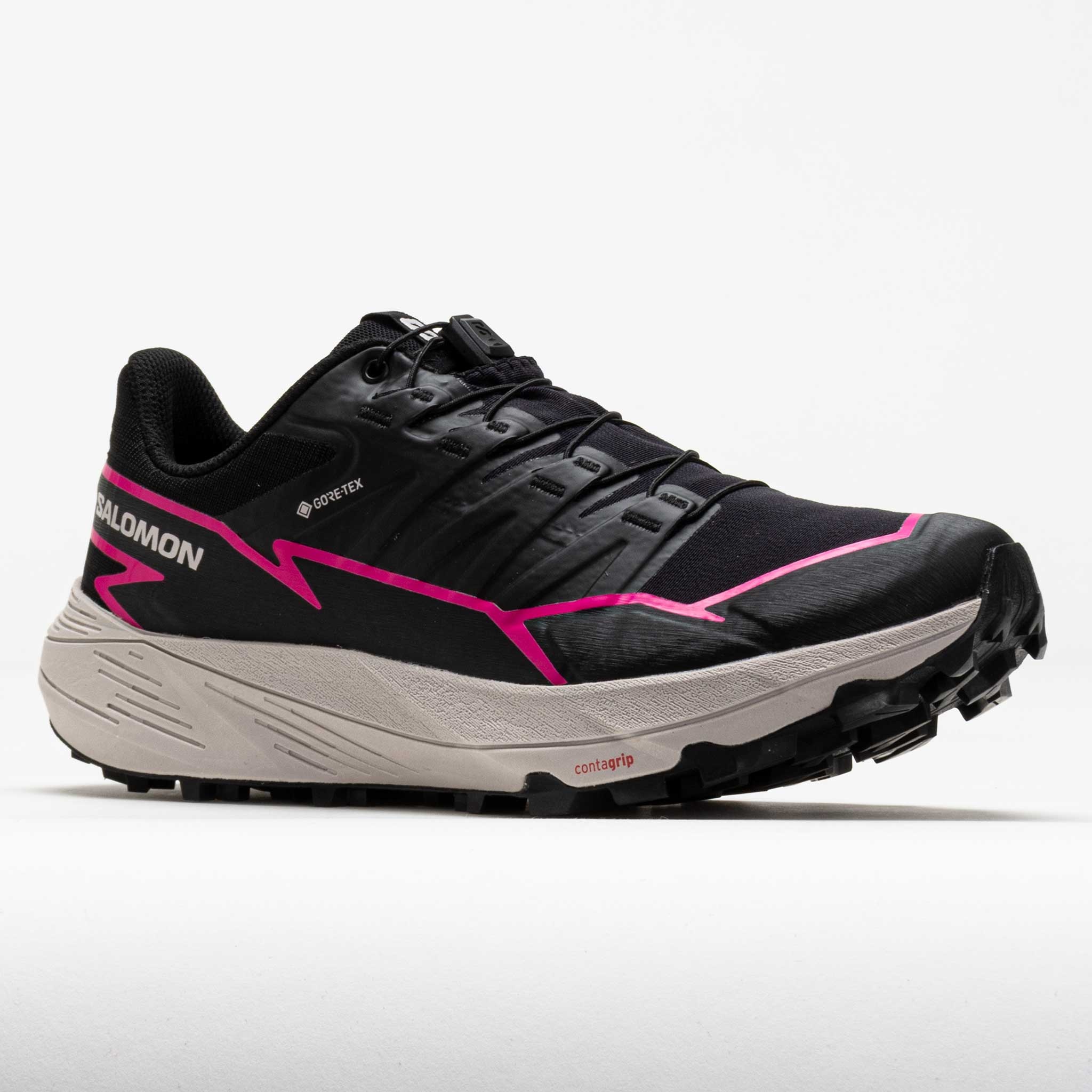 Salomon Thundercross GTX Women's Black/Black/Pink Glo - 5