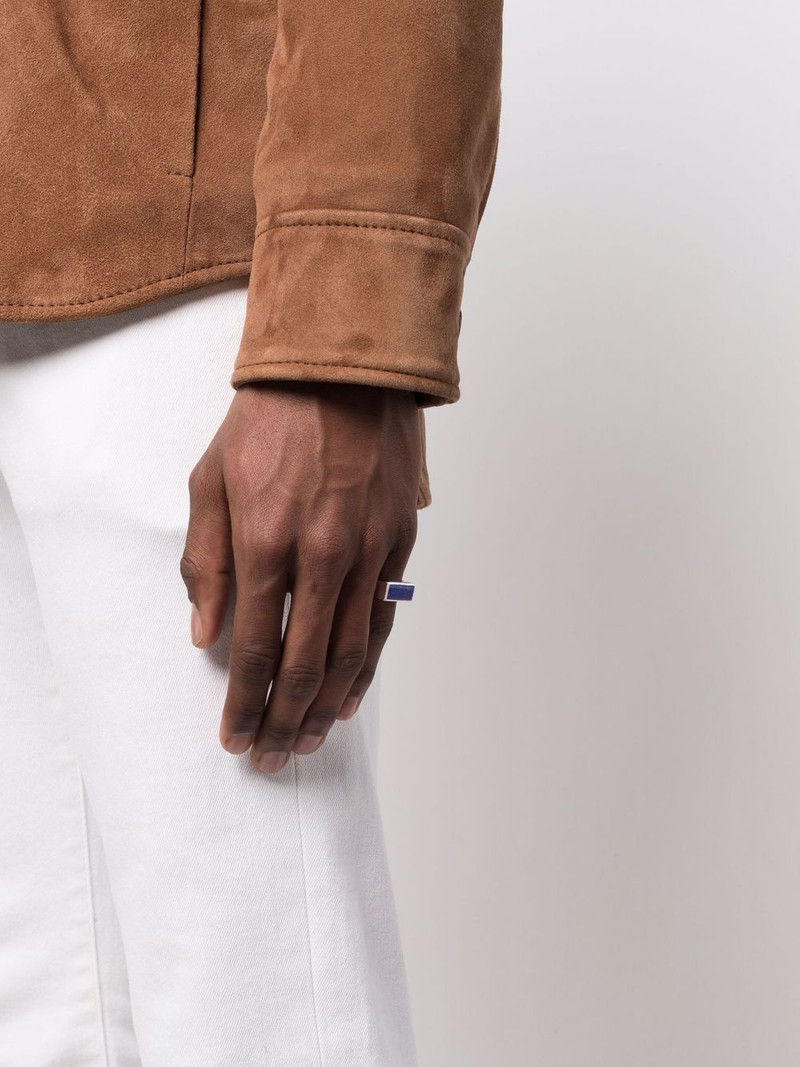 TOM WOOD peaky blue lapis ring outlook