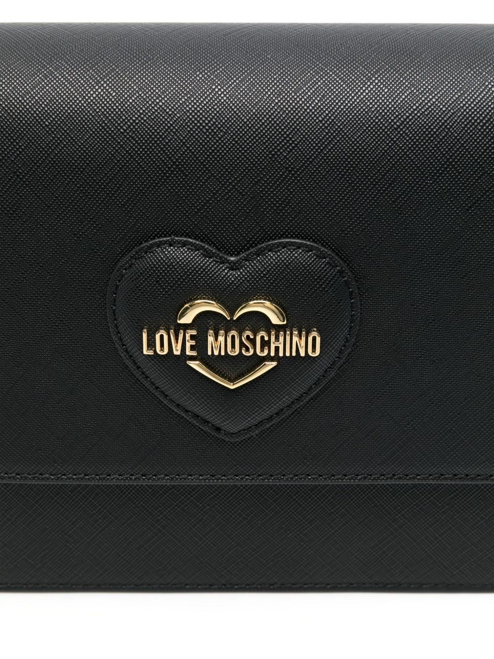logo-lettering shoulder bag - 4