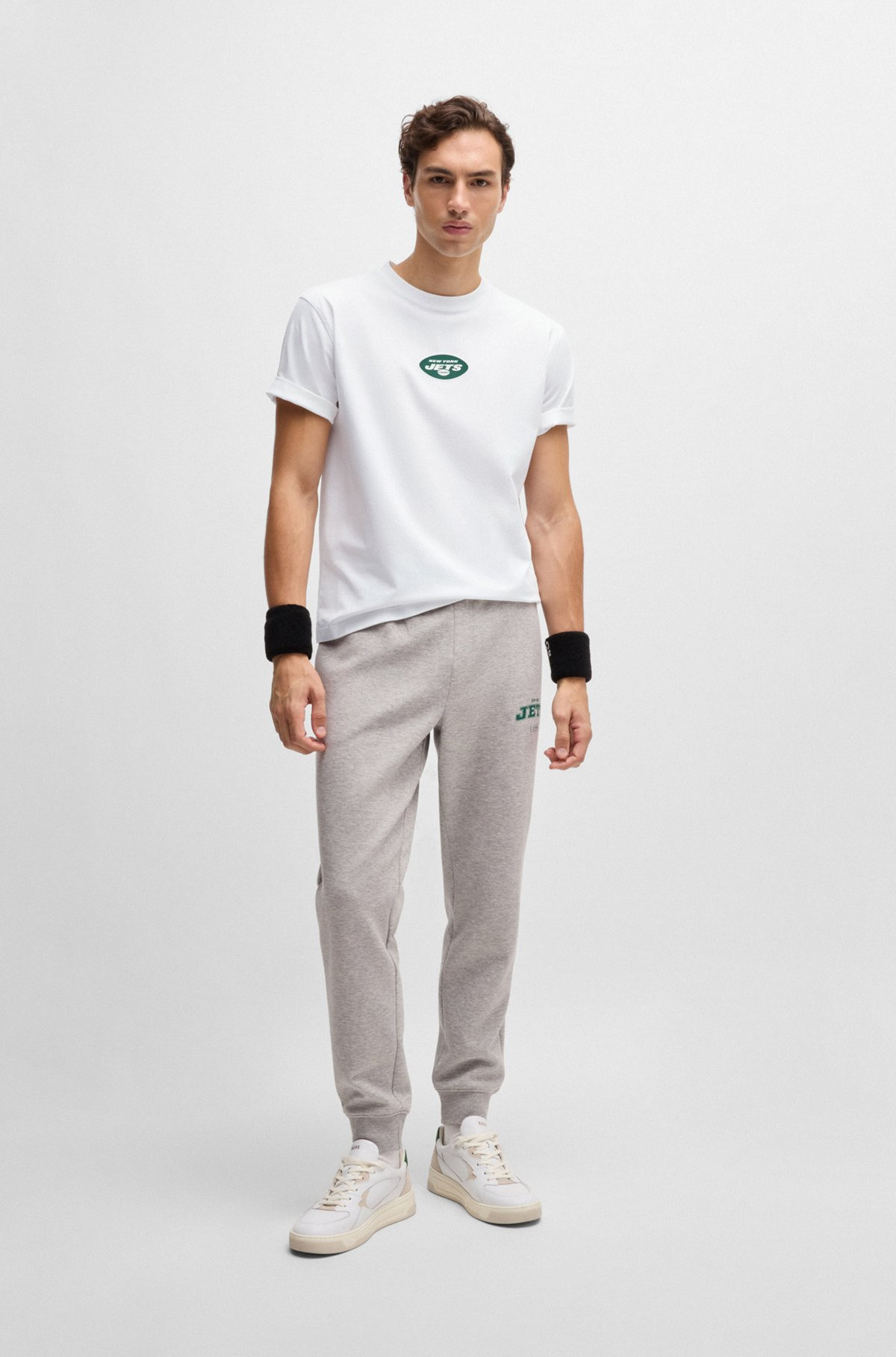 BOSS X NFL STRETCH-COTTON T-SHIRT WITH SPECIAL BRANDING - 4