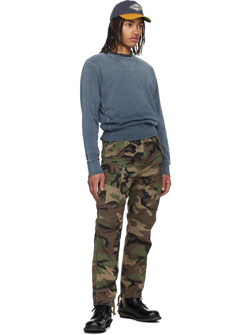 Khaki Regiment Camo Ripstop Cargo Pants - 4