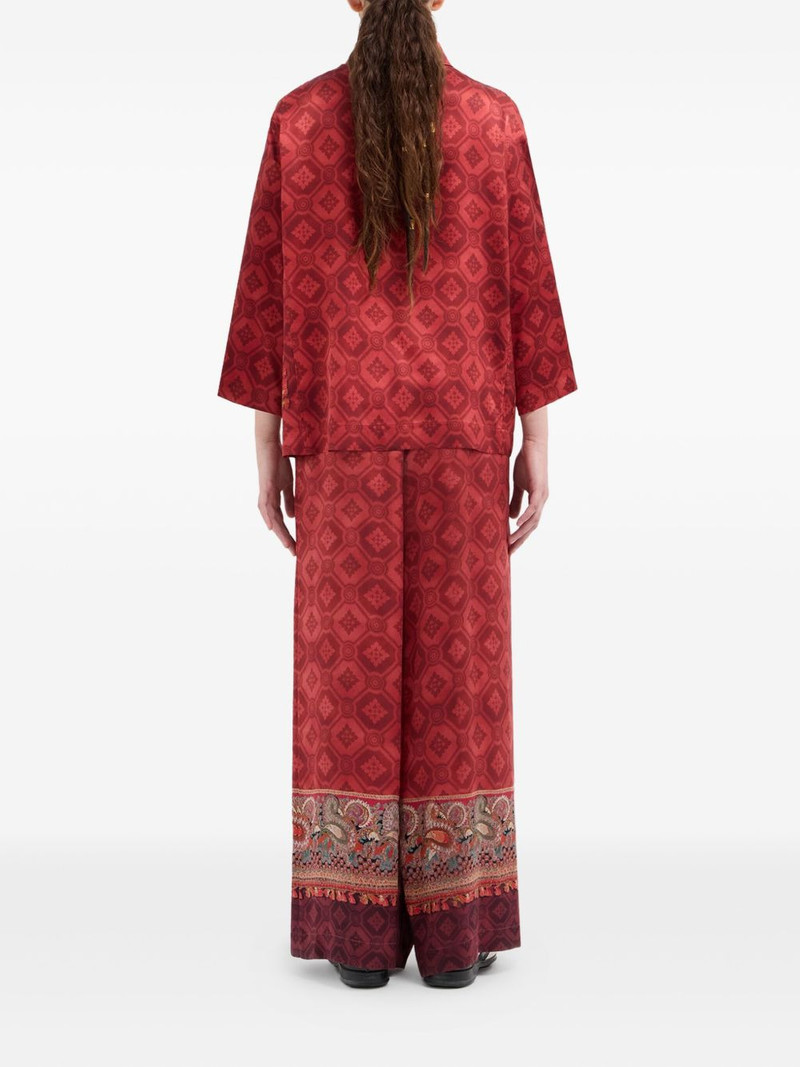 paisley-print blouse 3