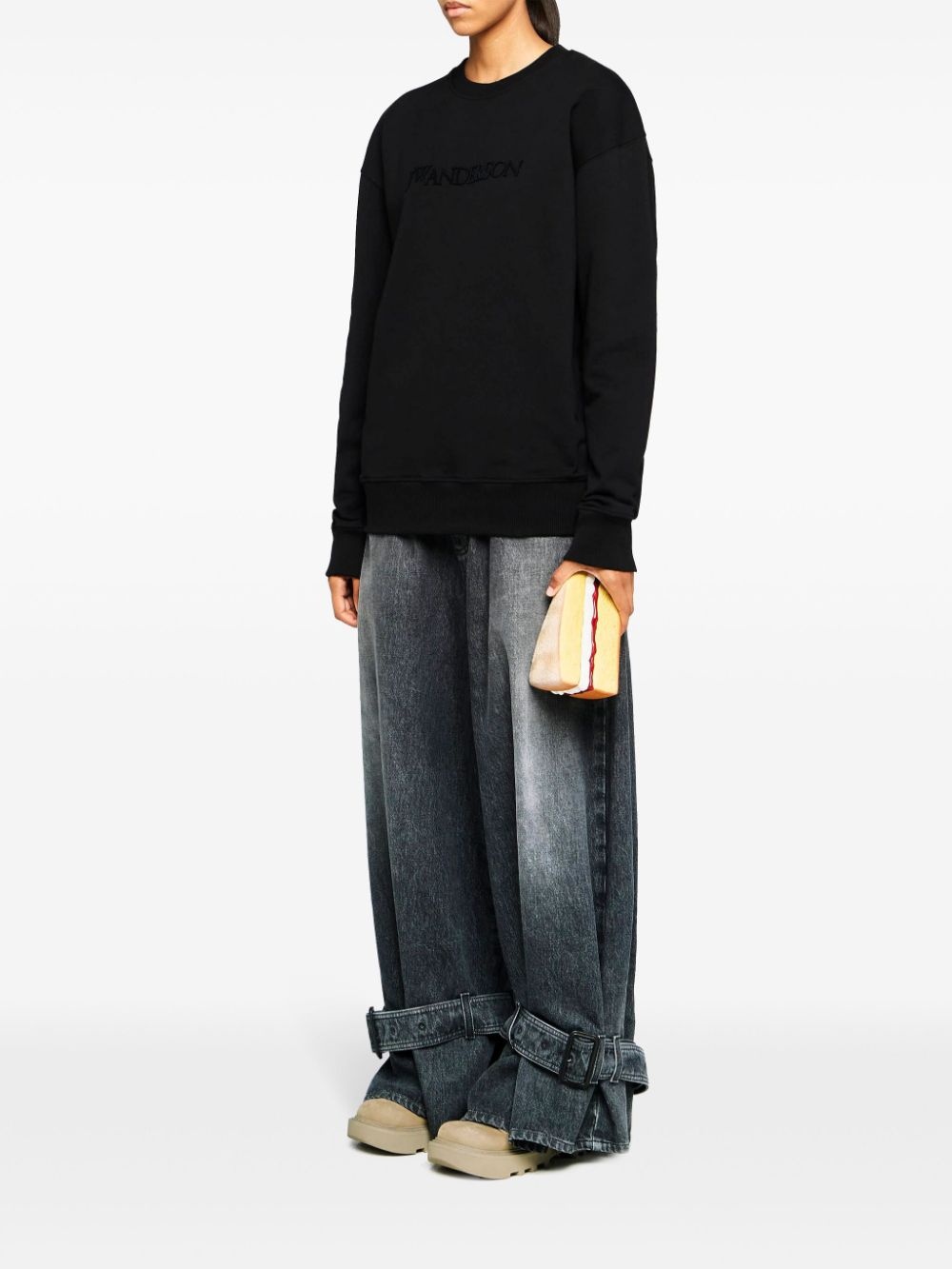 Classic logo-embroidered sweatshirt - 2