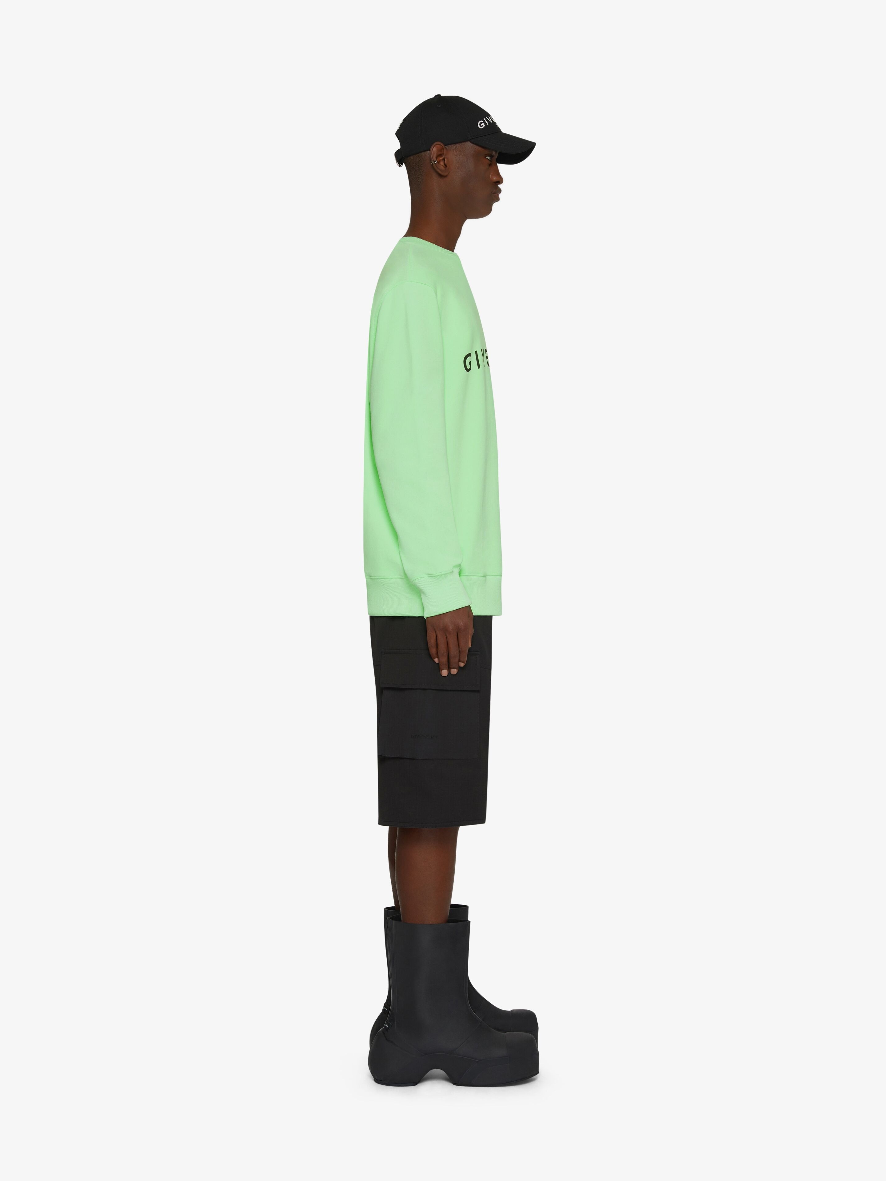 GIVENCHY ARCHETYPE SLIM FIT SWEATSHIRT IN FLEECE 3