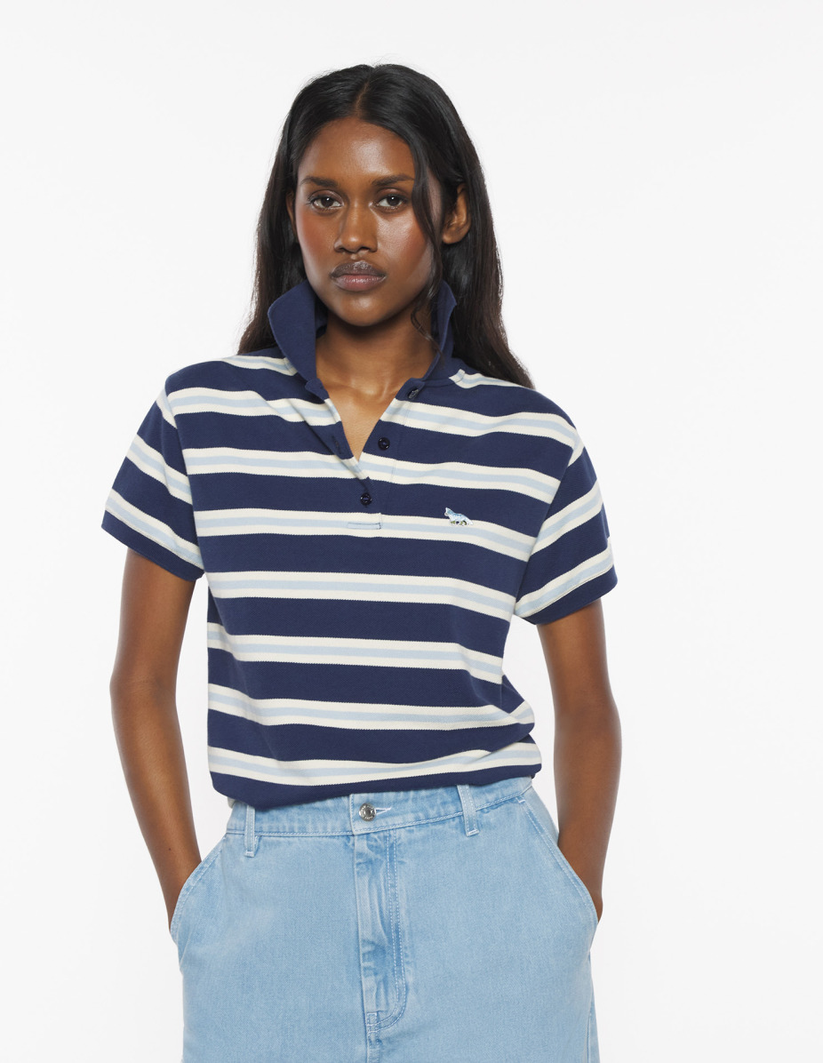 BABY FOX PATCH MULTI STRIPES POLO - 3