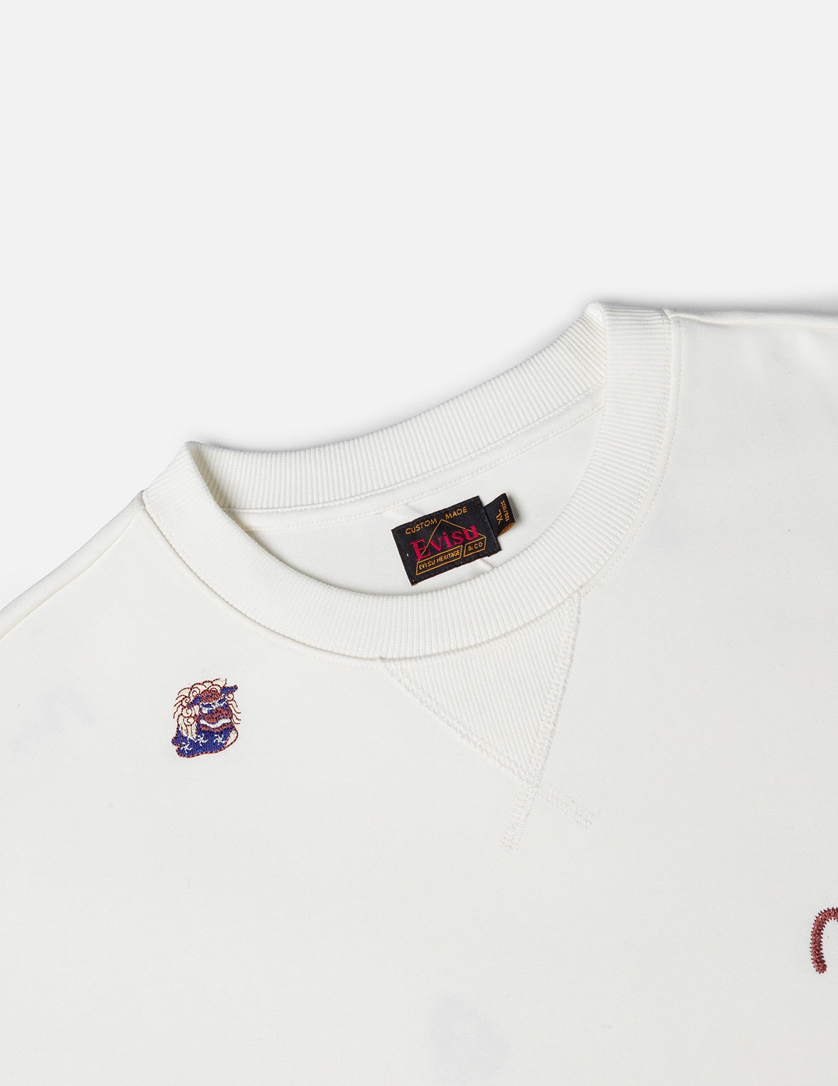 Allover Multi Logos Embroidery Relax Fit Sweatshirt - 8