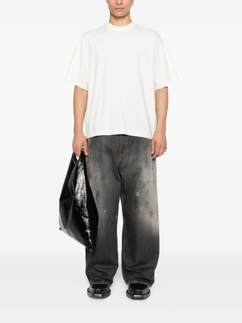 short-sleeve cotton T-shirt - 2