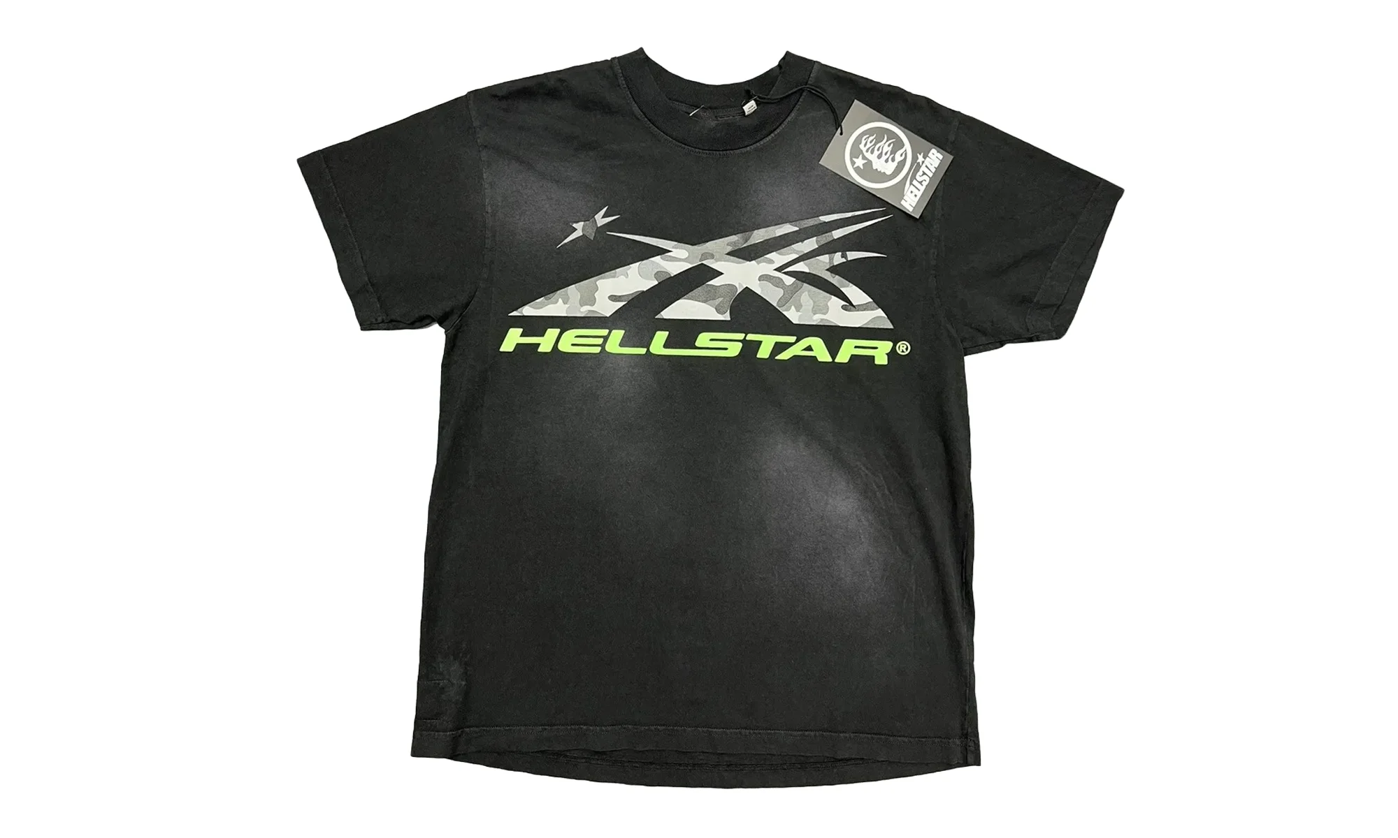 Sports Camo Logo T-Shirt "Black" HSR113 - 1