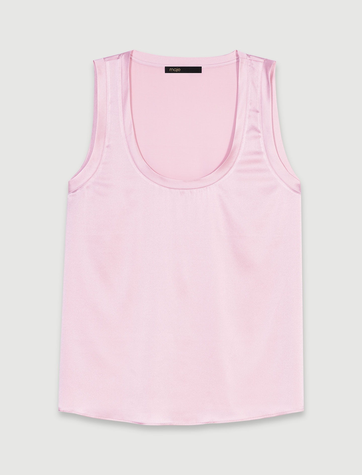 Silk tank top - 1