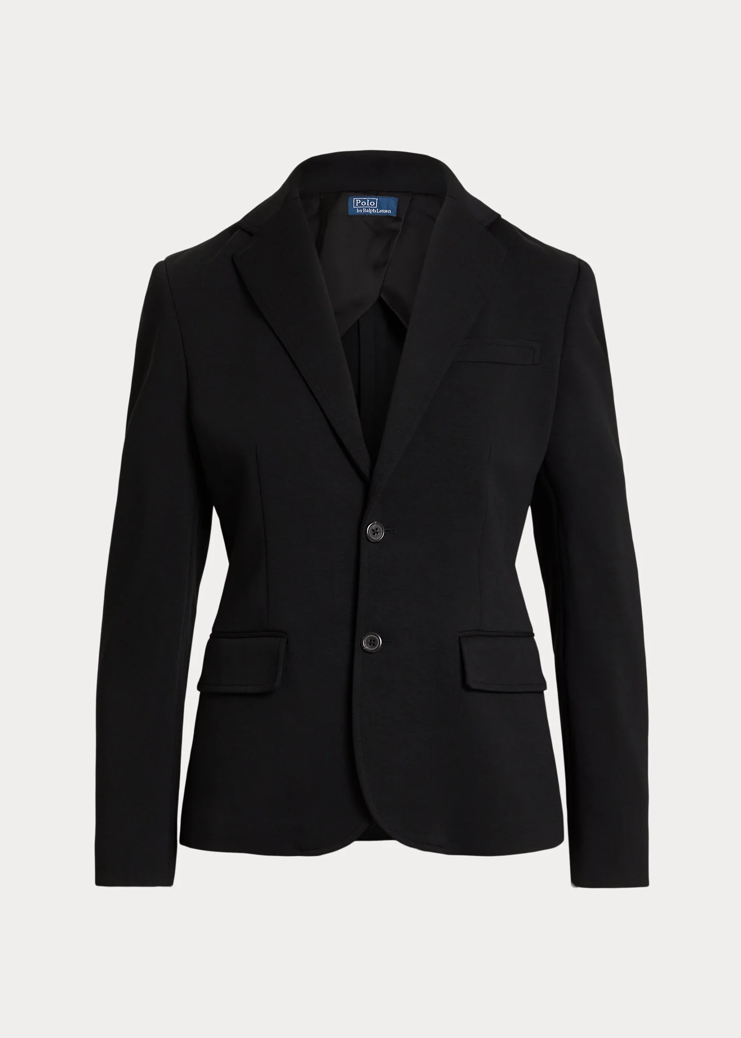 Single-Breasted Ponte Blazer - 1