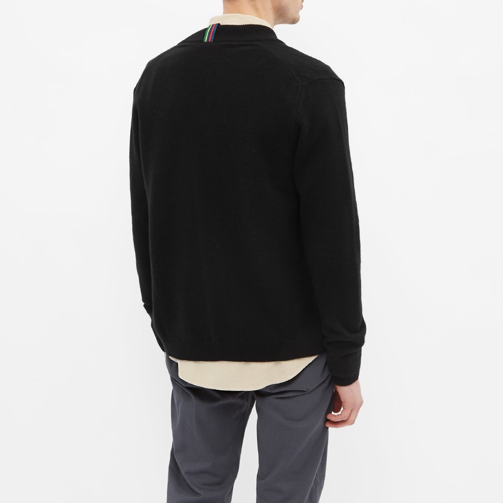 Paul Smith Grosgrain Detail Cardigan - 5