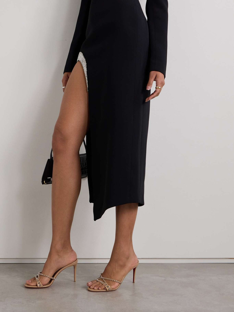 Christian Louboutin Tatoosh 85 studded leather mules outlook