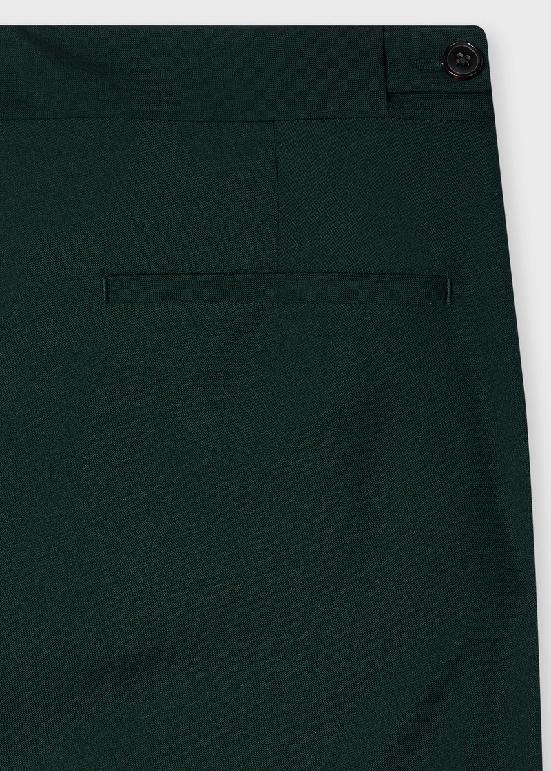 The Soho - Dark Green Wool-Mohair Evening Suit 6