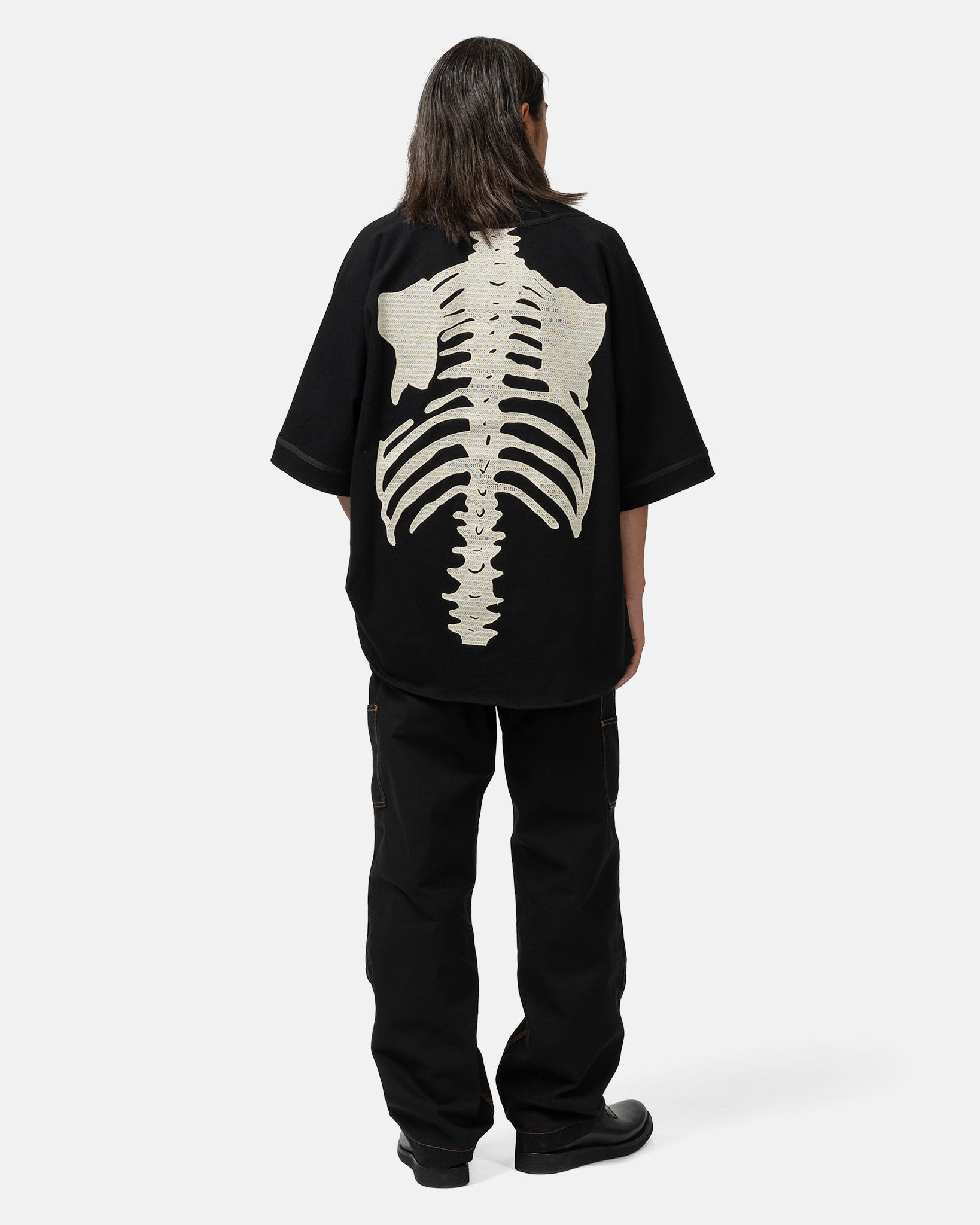 Light Canvas LUMBER Pants Black - 4