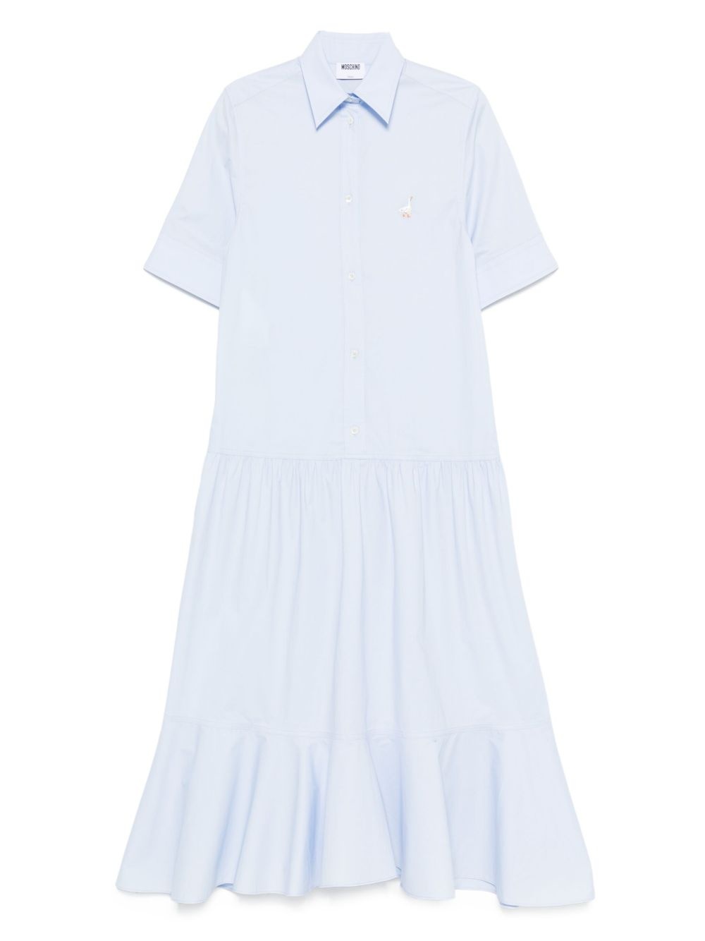 short-sleeves midi dress - 1