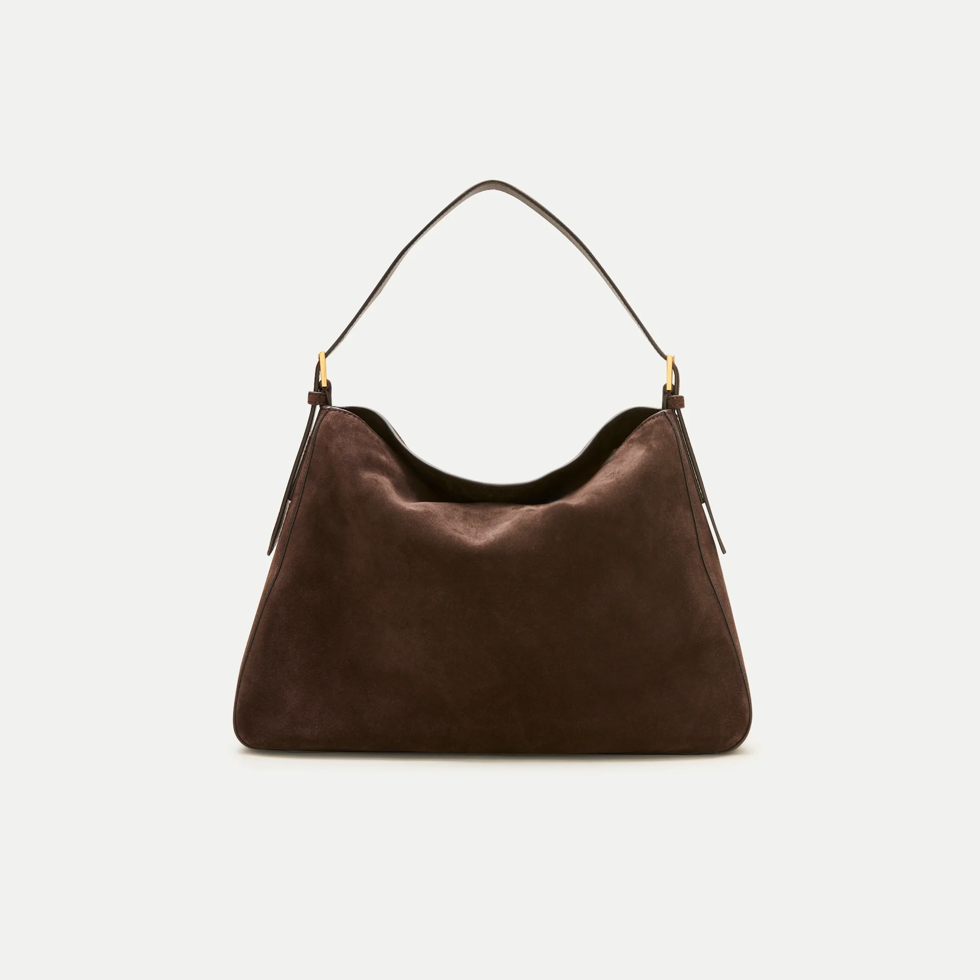 Berkeley large shoulder bag in suede - 1