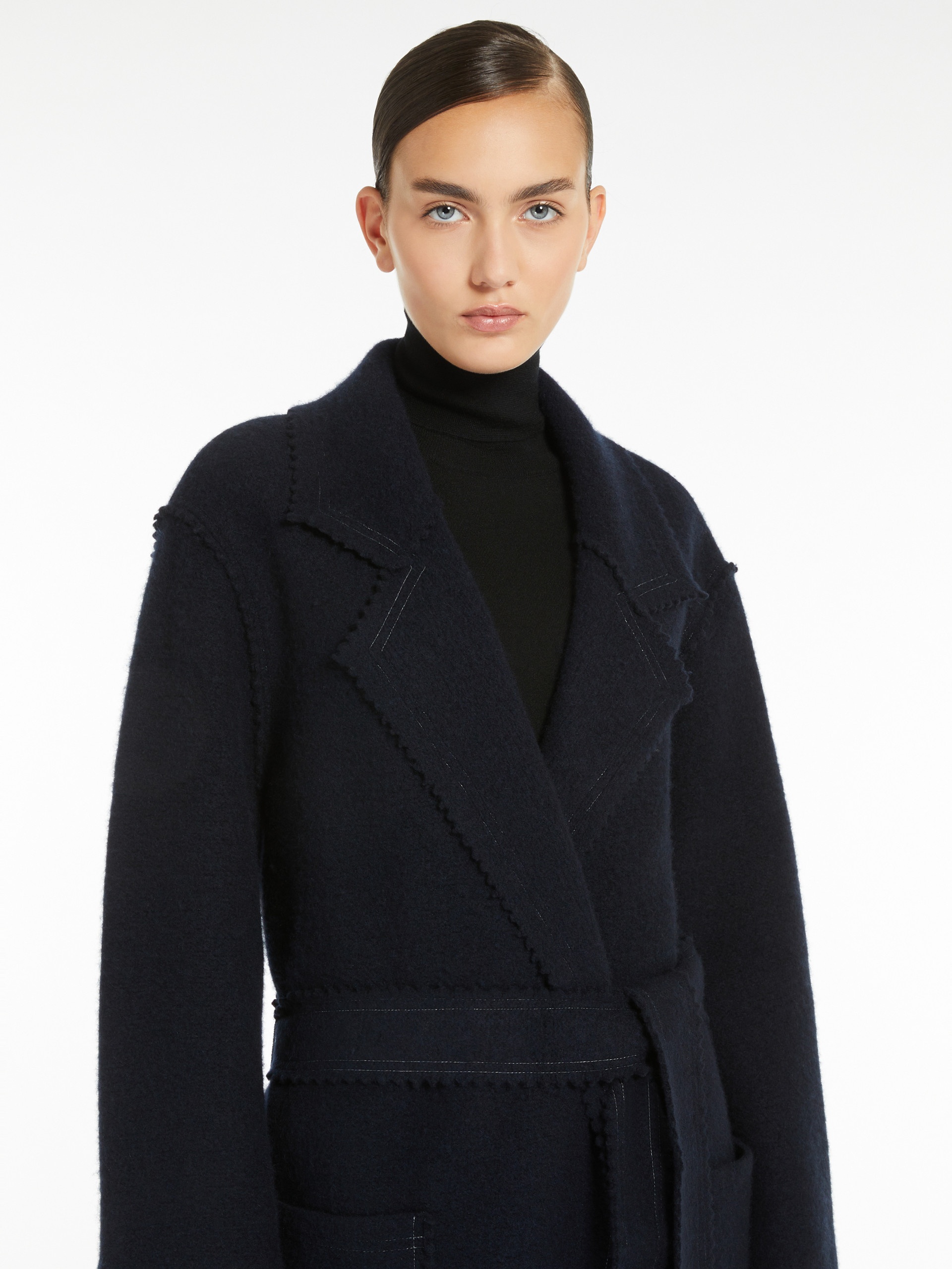 JENE Wool and cashmere knit coat - 5