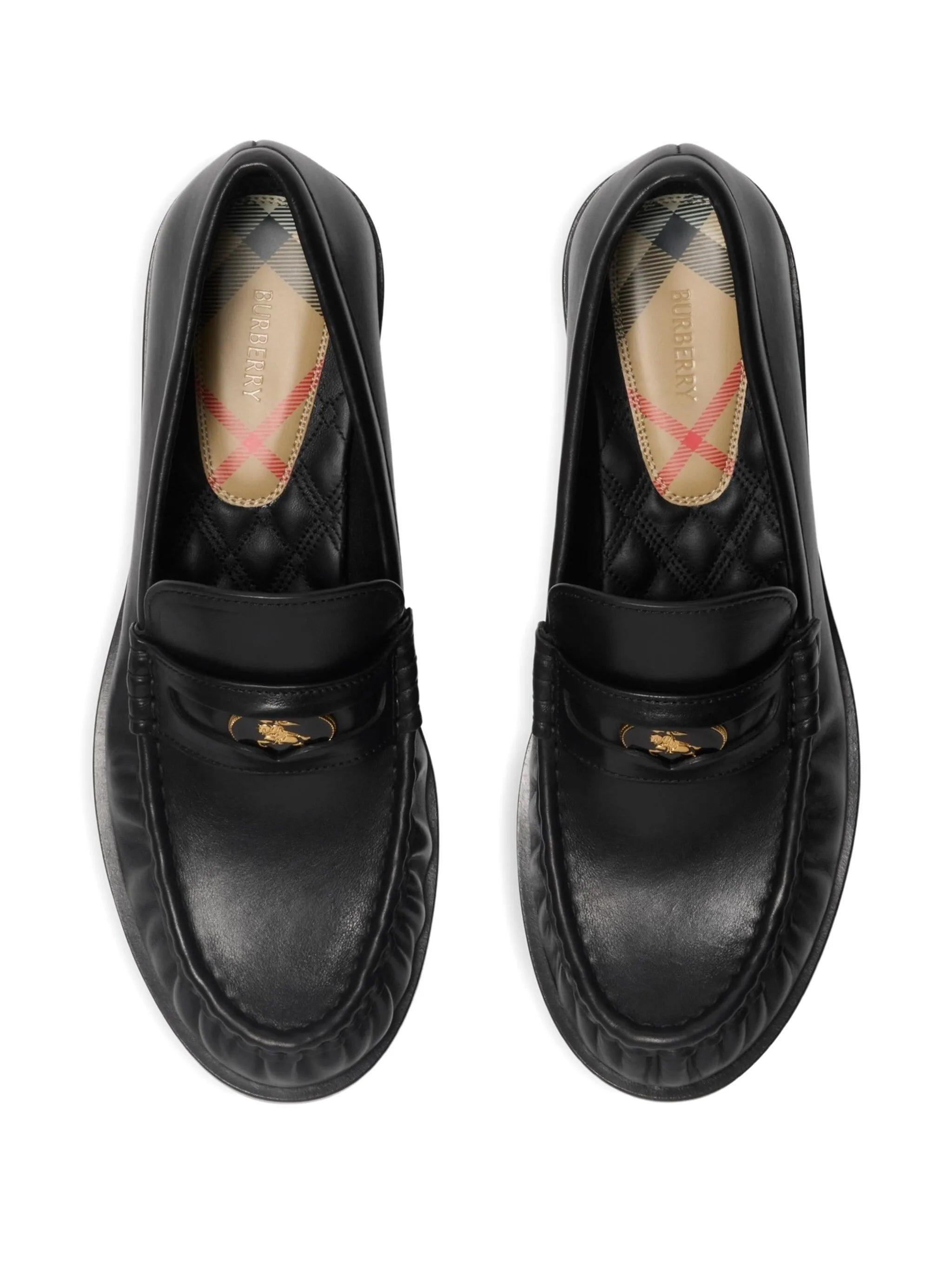 leather loafers - 4