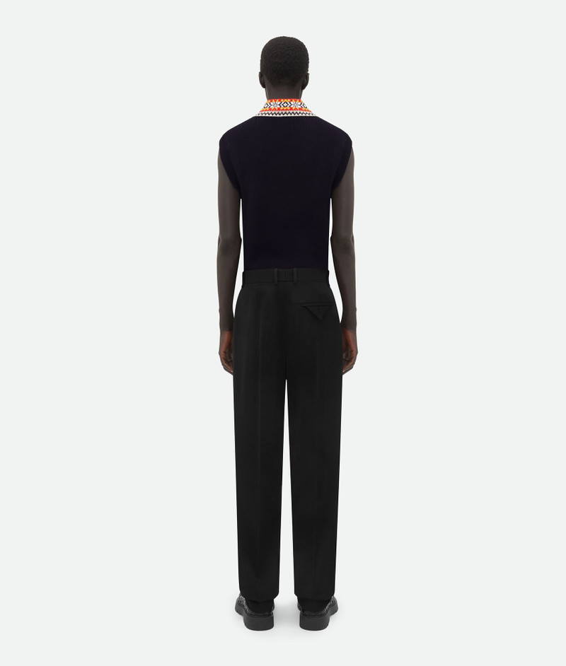 Pleated Sartorial Wool Twill Trousers 3