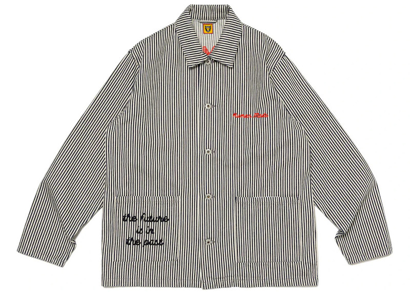 Human Made Hickory Coverall Jacket Indigo - 1