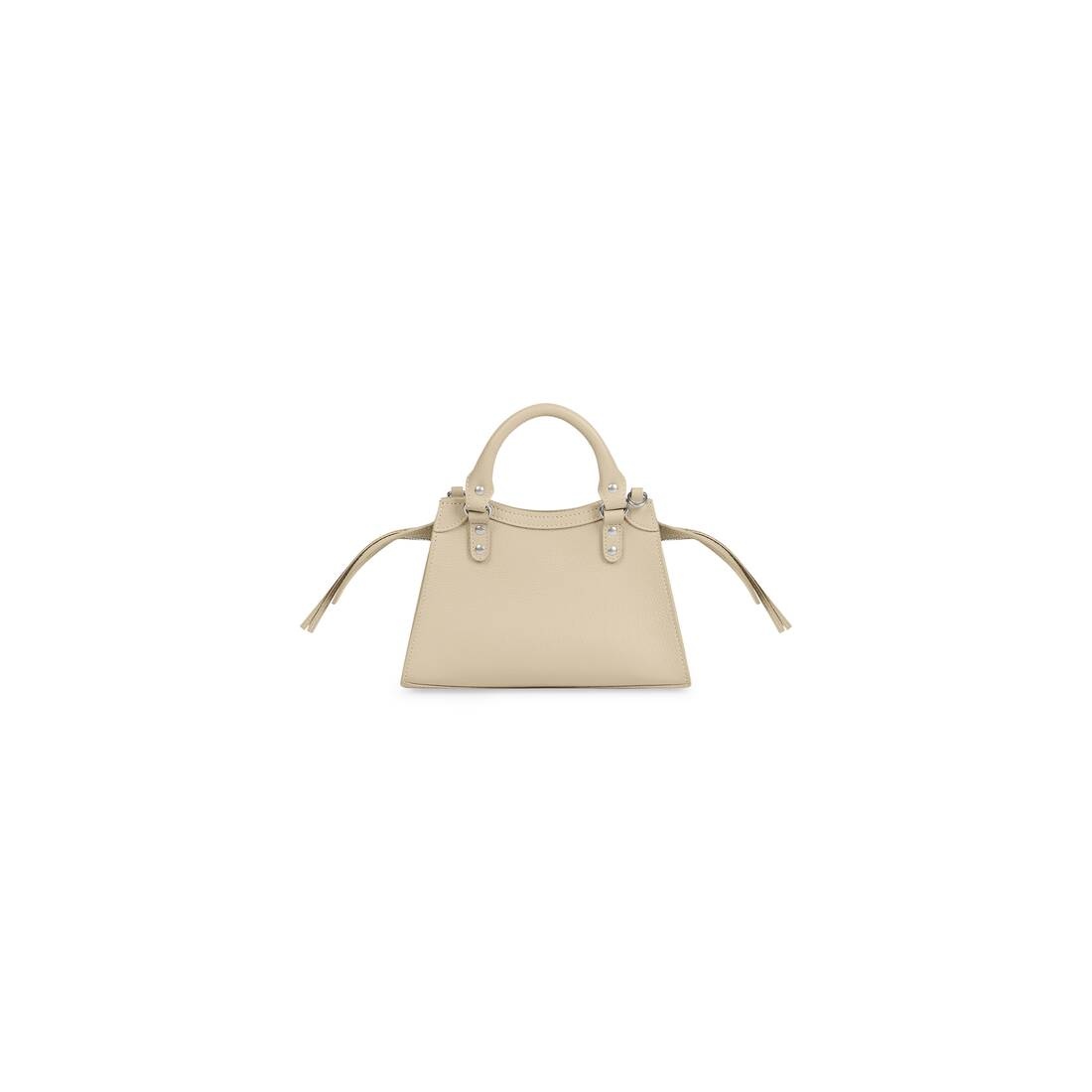 Women's Neo Classic Mini Handbag in Cream - 4