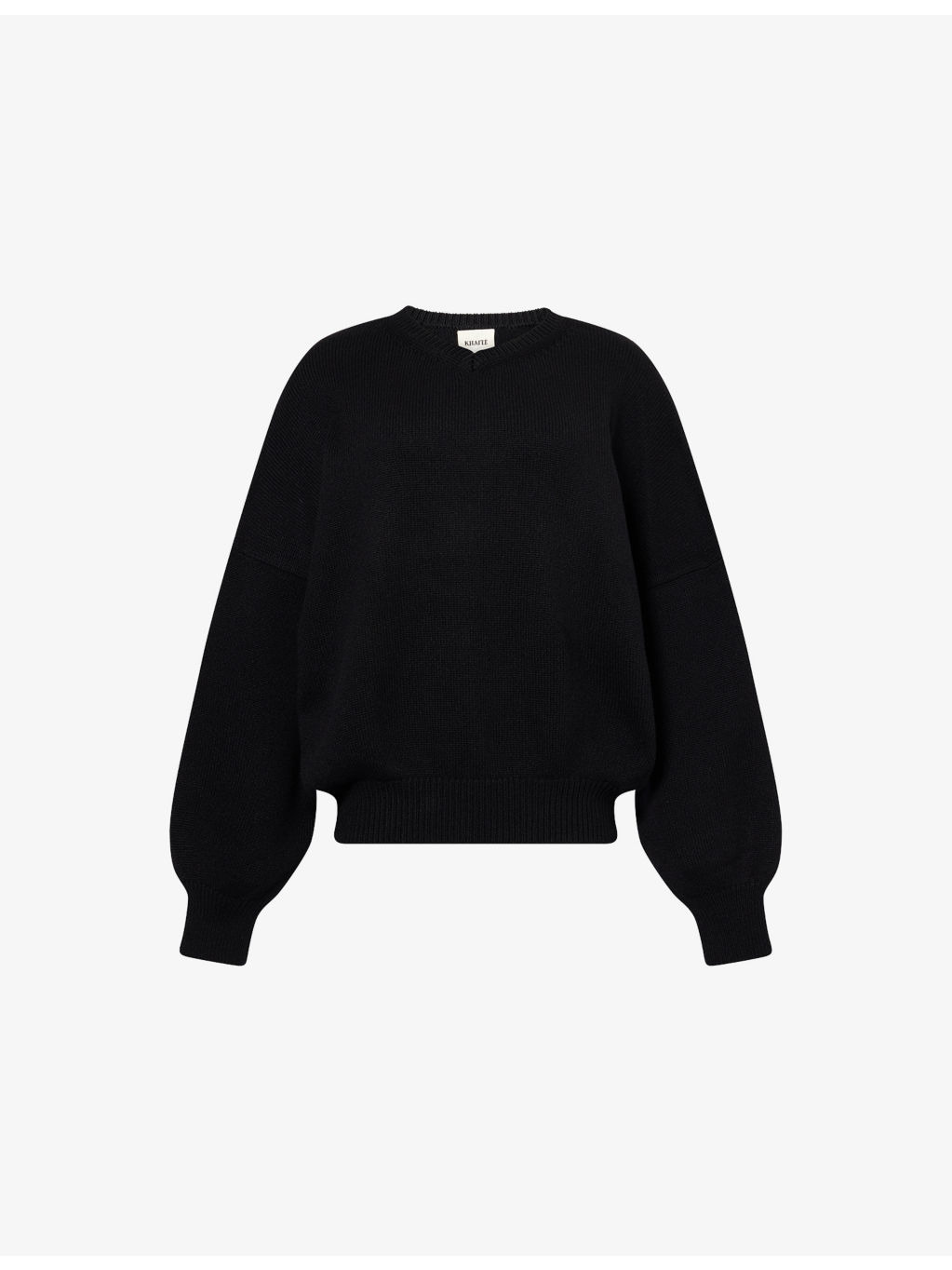 Wolfe V-Neck Cashmere Jumper - 1