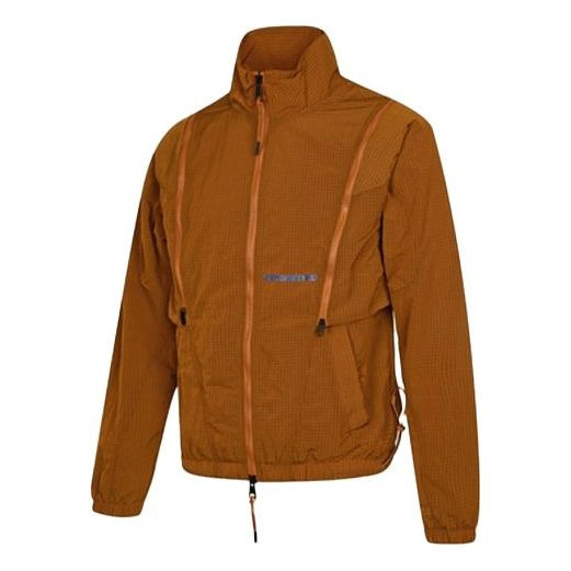 Air Jordan Sports Life Series Removable Long Sleeve Logo Stand Up Collar Jacket Coat Orange DH3289-2 - 1