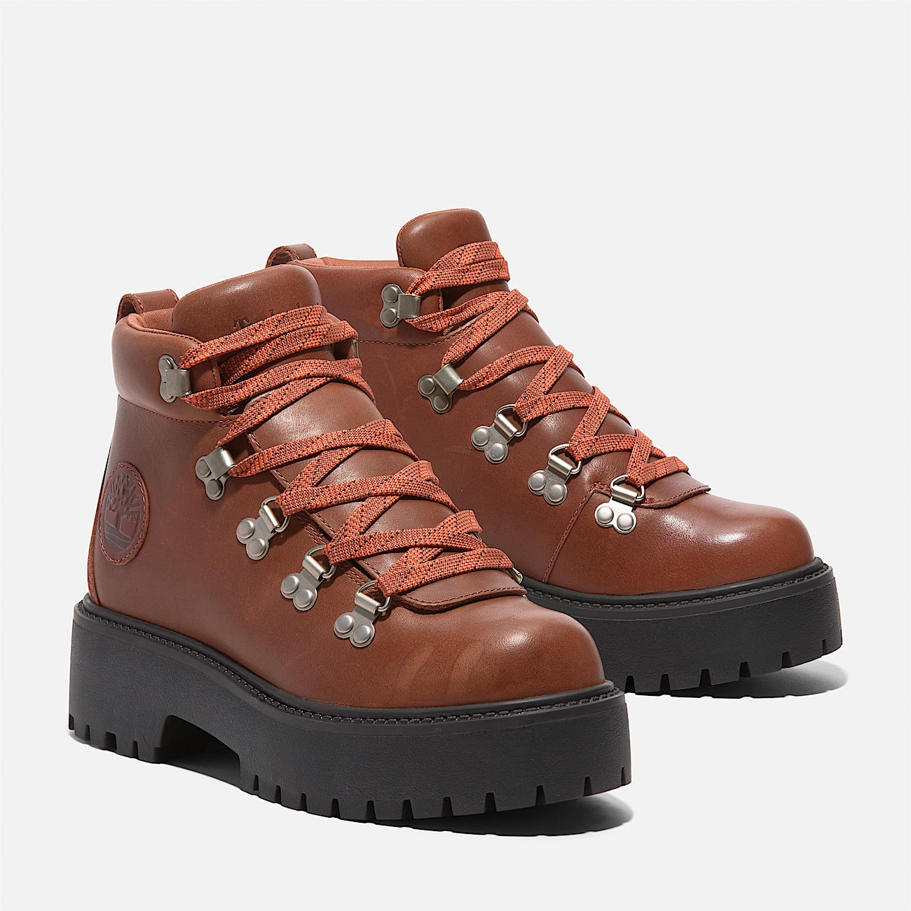 Women's Stone Street Mid Lace-Up Platform Hiker - 4
