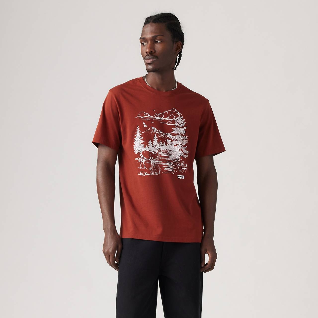 RELAXED FIT SHORT SLEEVE GRAPHIC T-SHIRT - 2
