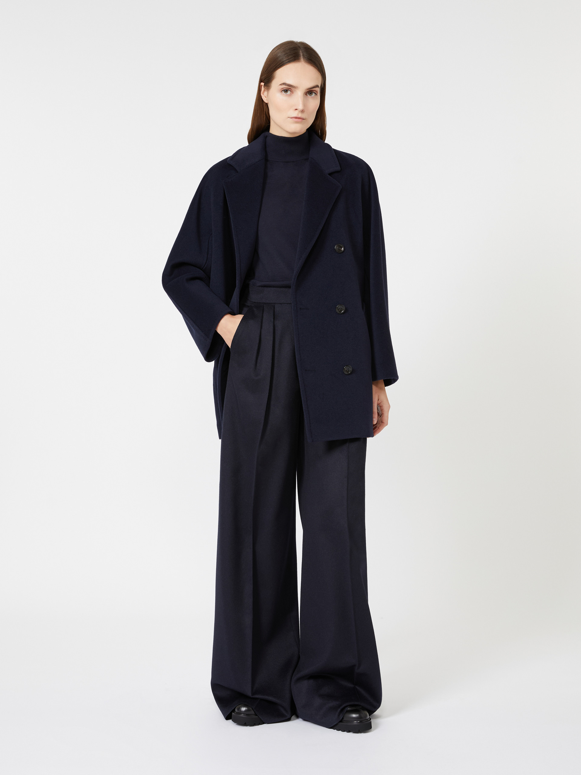 ORI Flared camel trousers - 2