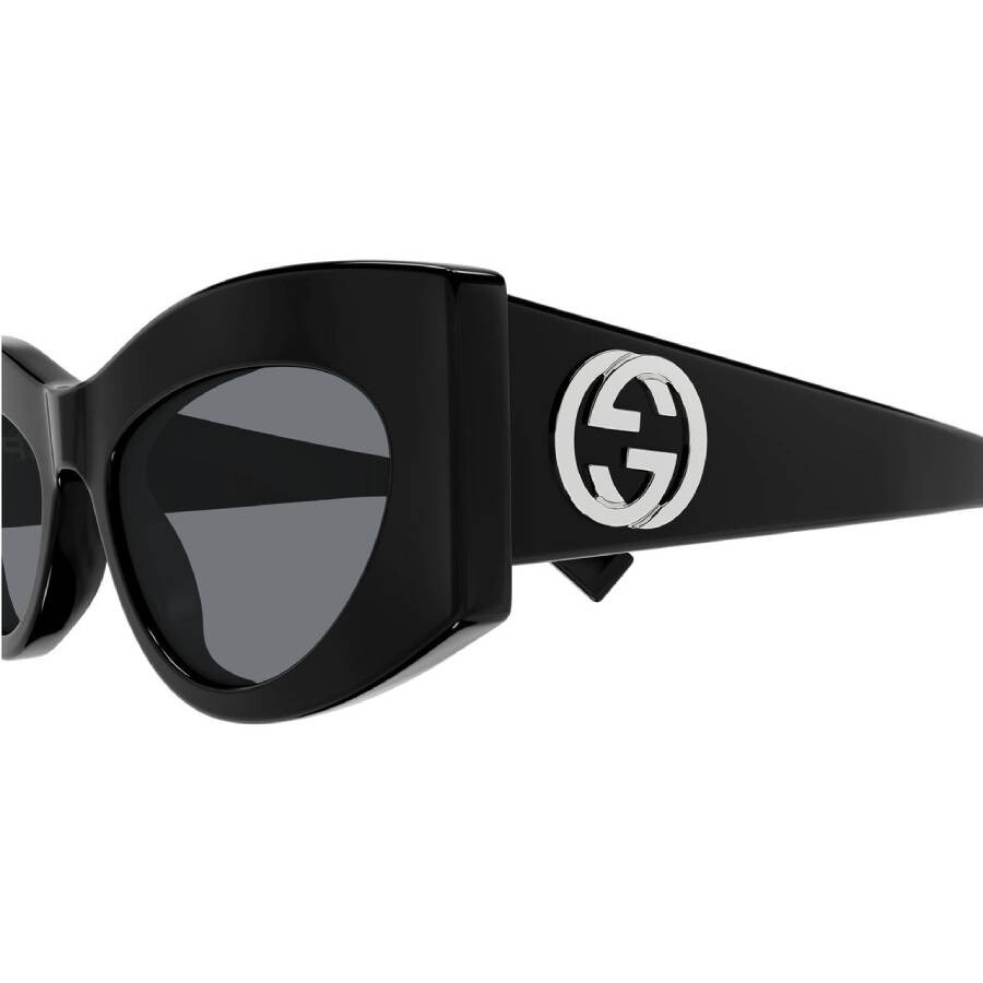 Gucci Grey Cat Eye Ladies Sunglasses GG1843S 001 53 - 3
