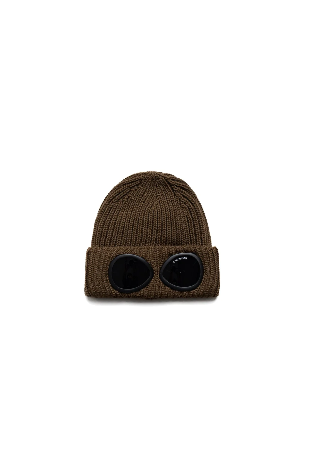 Extra Fine Merino Wool Goggle Beanie - Ermine - 1