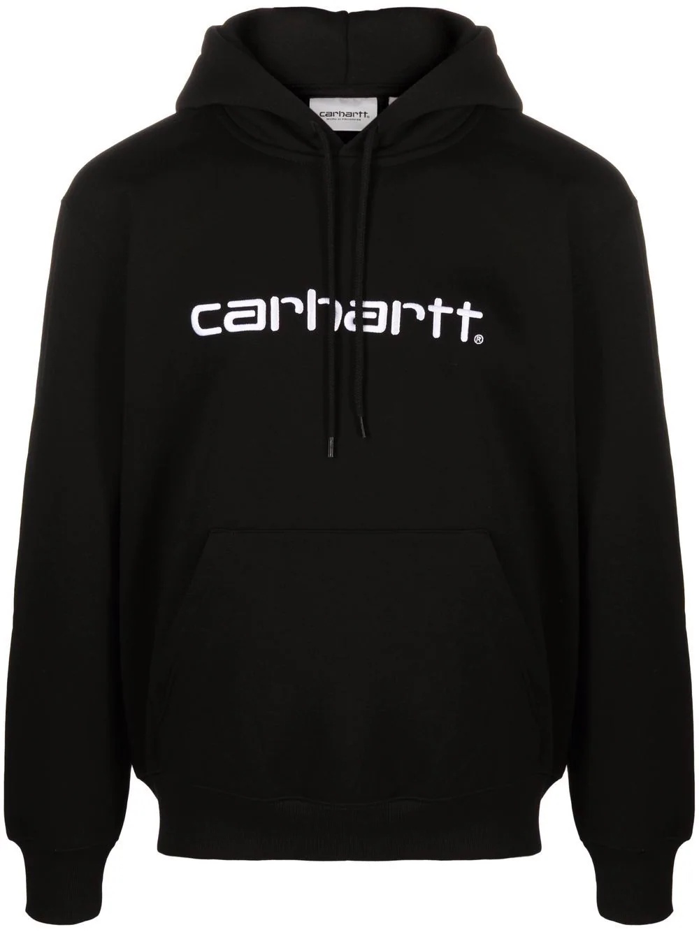 logo lettering hoodie - 1