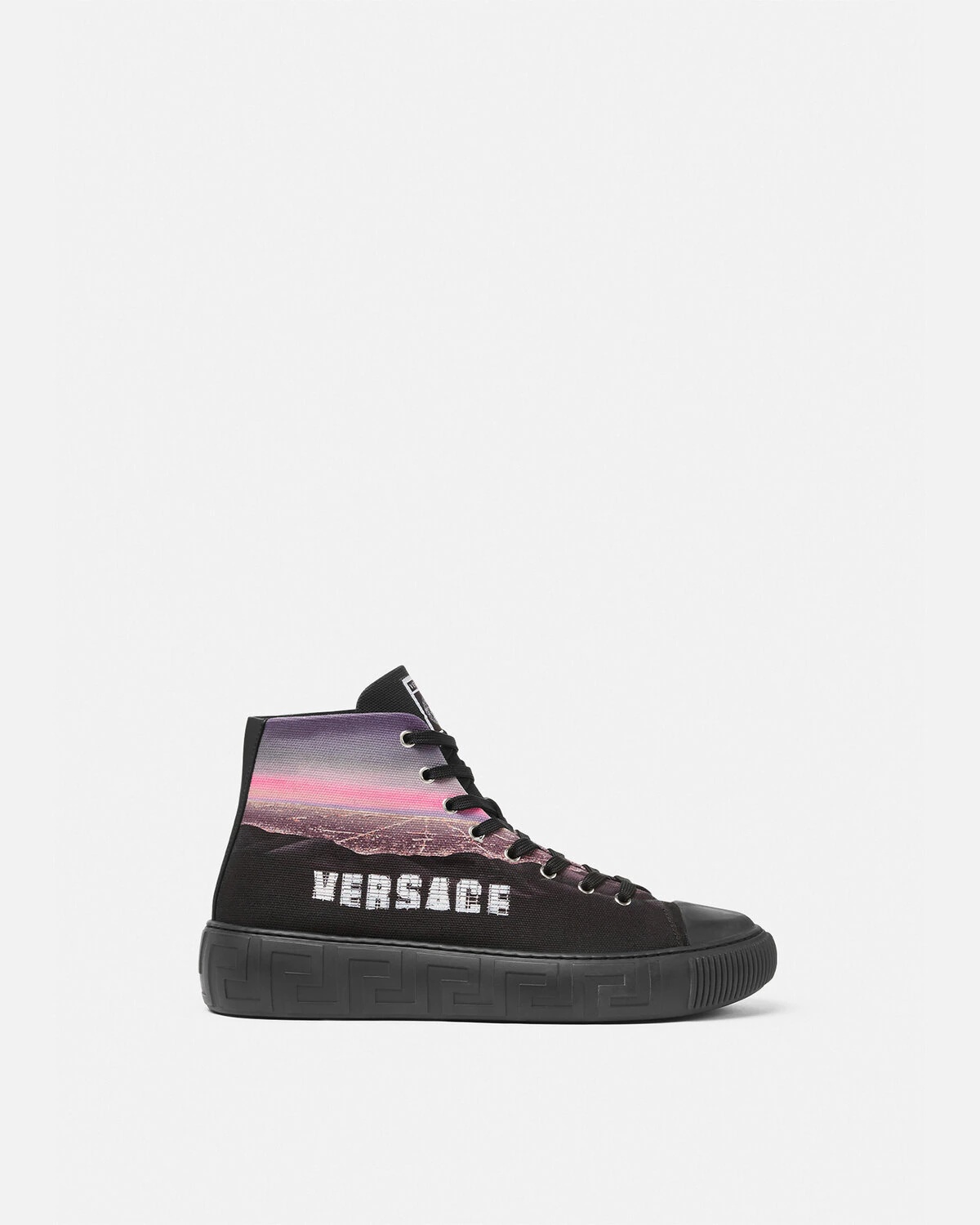 Versace Hills Greca High-Top Trainers - 1