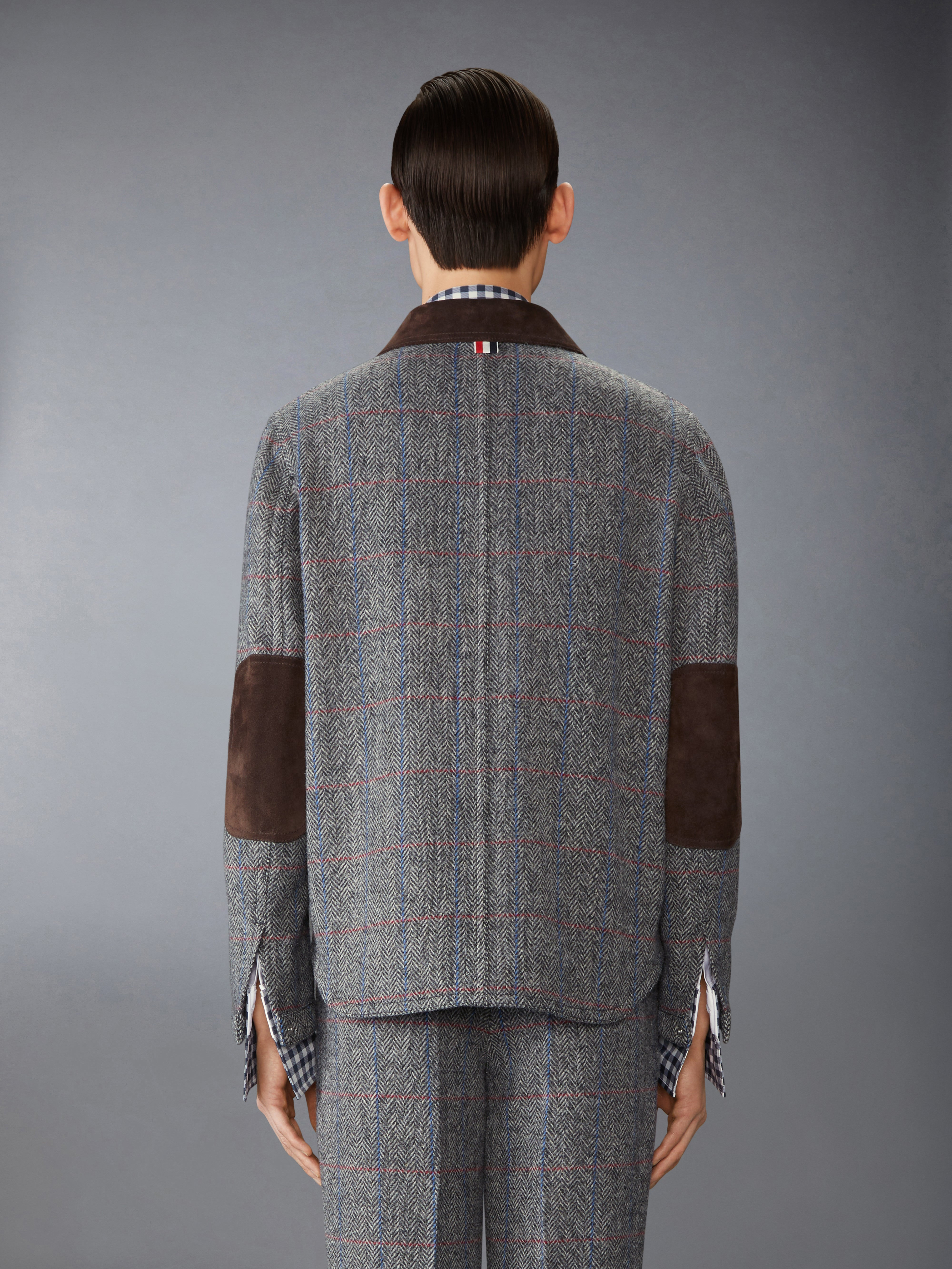HUNTING TWEED UTILITY JACKET - 3