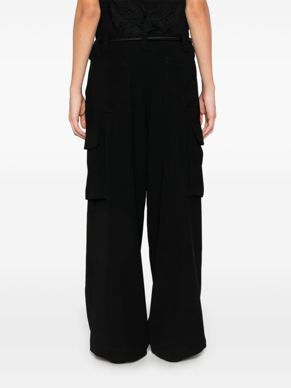 belted trousers - 4