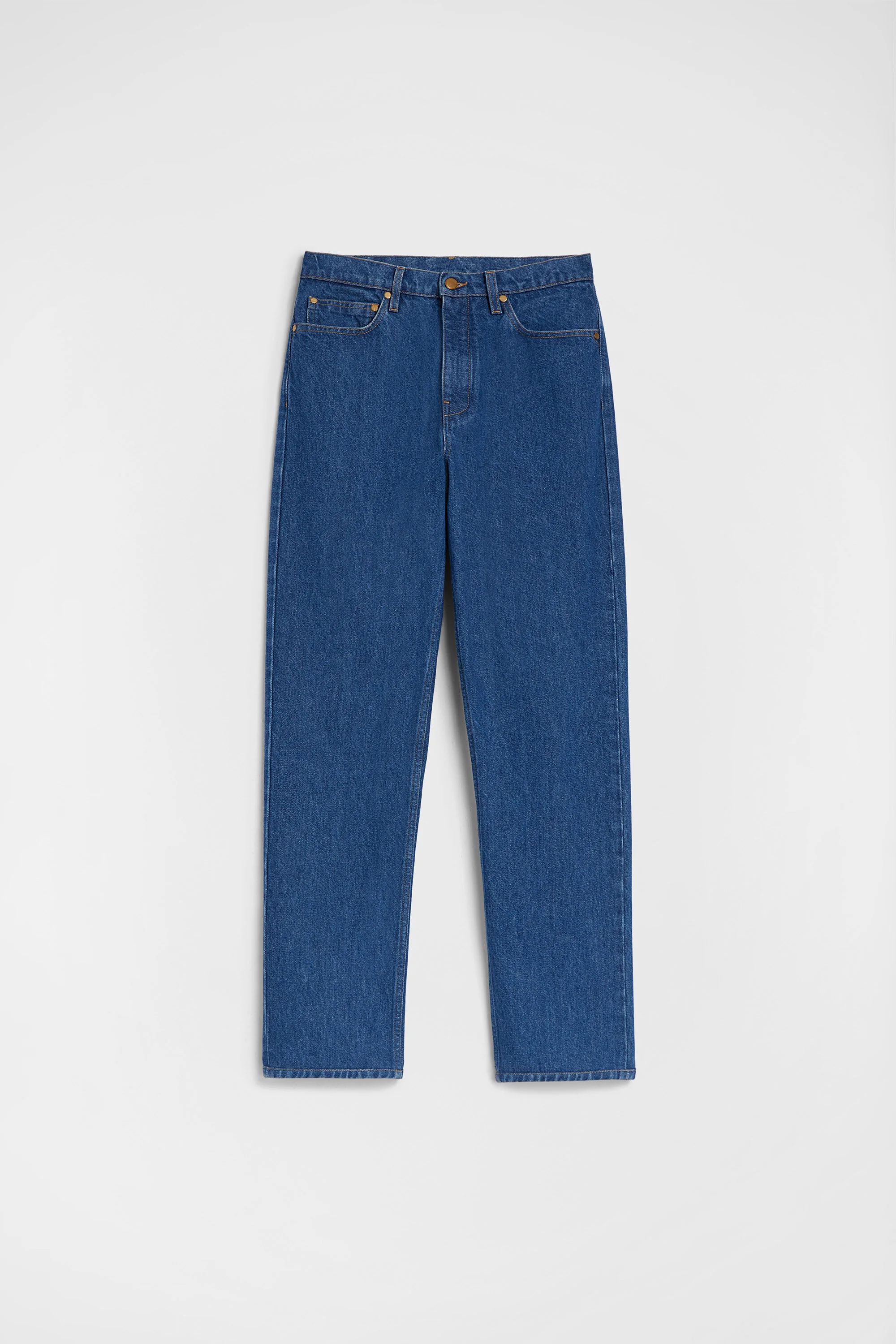 Regular Denim Trousers - 1