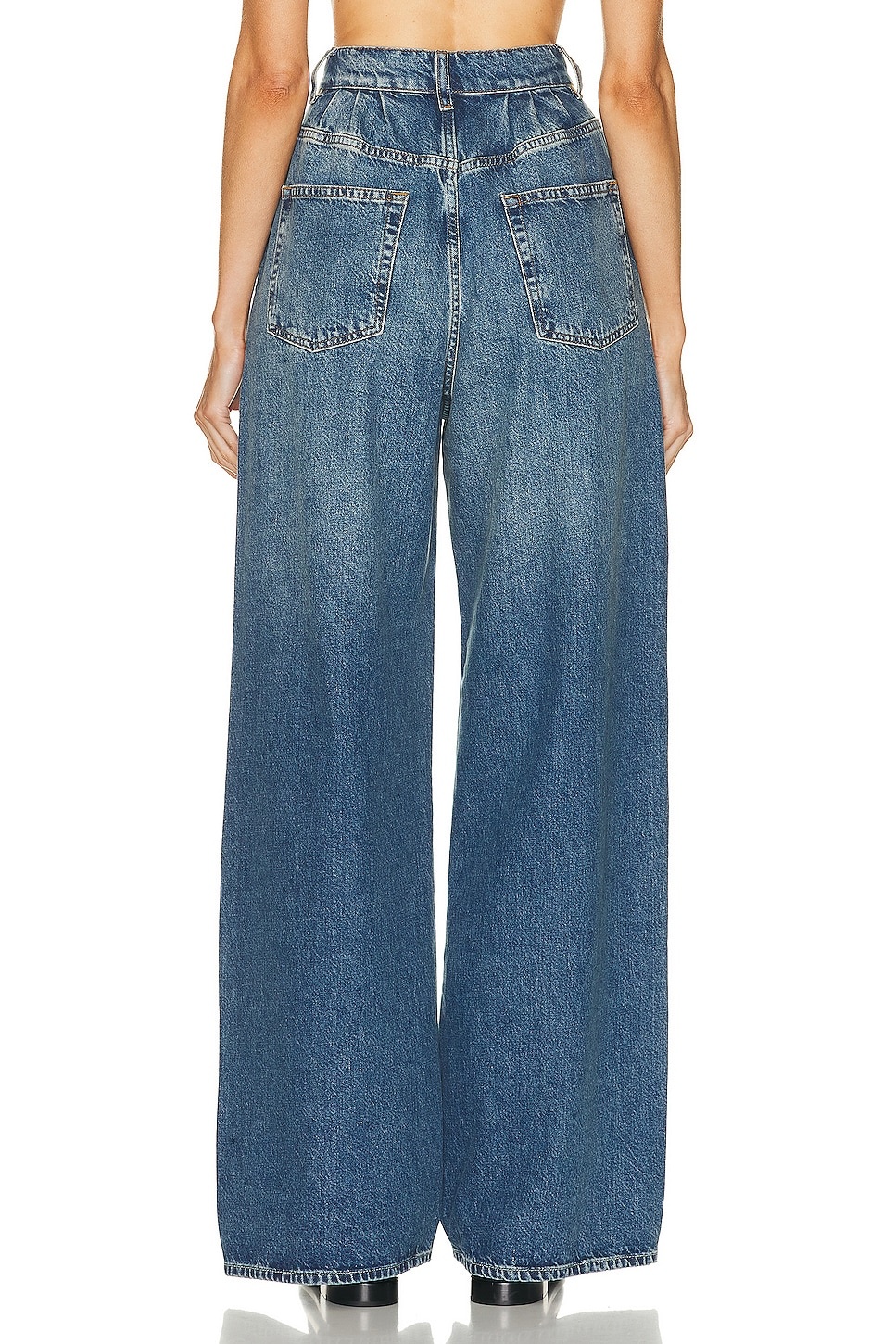 Chloe Super High Rise Pleated Wide Leg - 3