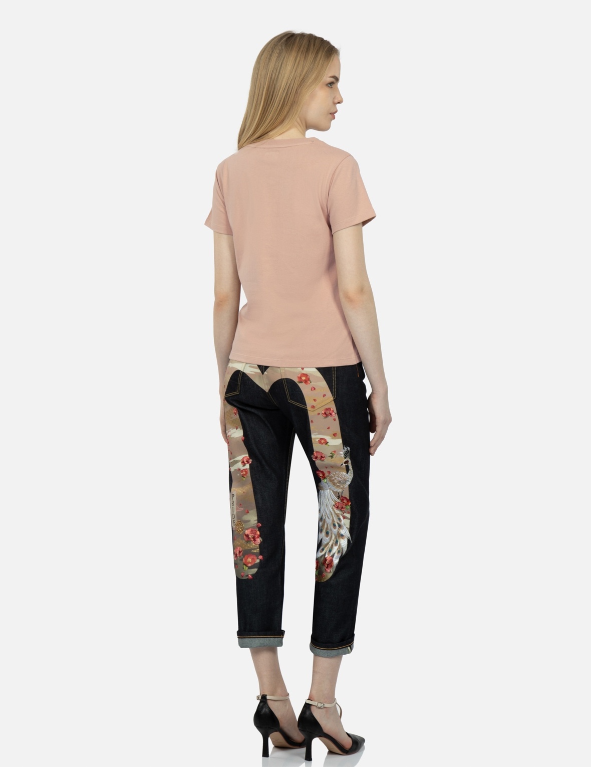 BROCADE SEAGULL APPLIQUÉ T-SHIRT - 4