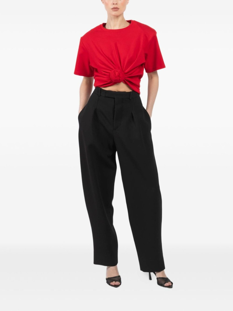 MAGDA BUTRYM knot-detail T-shirt outlook